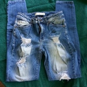 Kancan distressed jeans